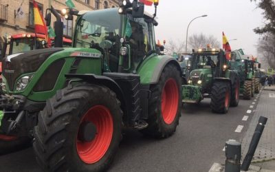 El campo castellanomanchego se moviliza en contra de la PAC